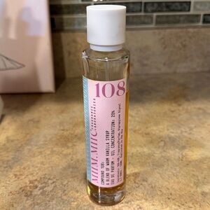 Miim Miic 108 Warm Vanilla Syrup Perfume Oil Concentration